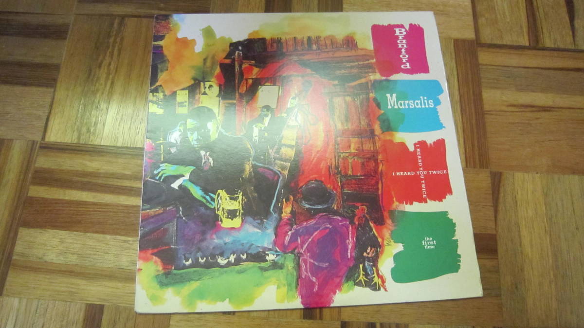 LP Branford Marsalis I Heard You Twice The First Time　Columbia C 46083_画像1