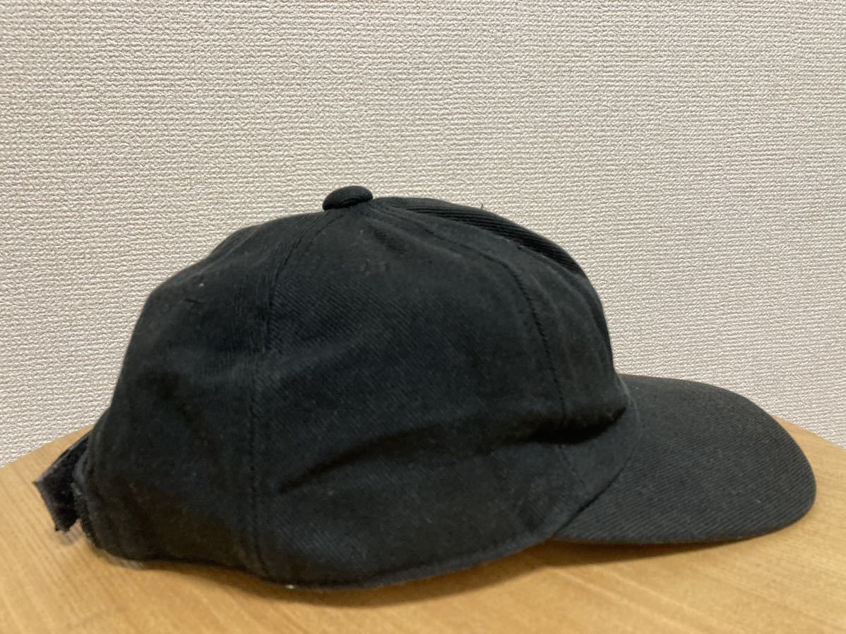 90's ヴィンテージ NIKE ナイキ キャップ　帽子　コットン 黒 キャップ帽子 58_画像3