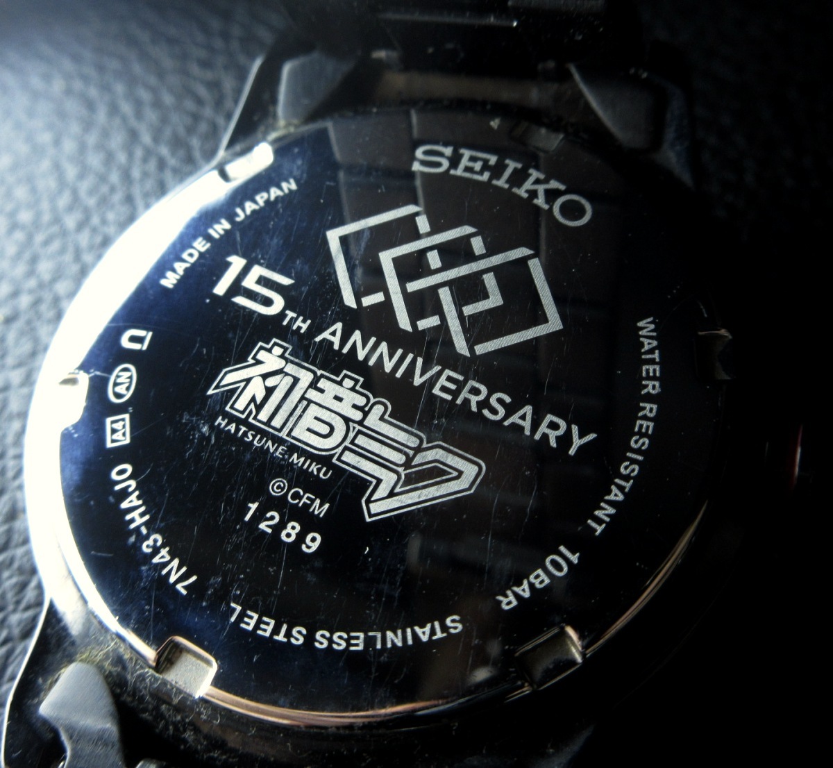 定価55,000円 限定 初音ミク × SEIKO セイコー 15th Anniversary ウオッチ 腕時計 ステンレススチール_画像10
