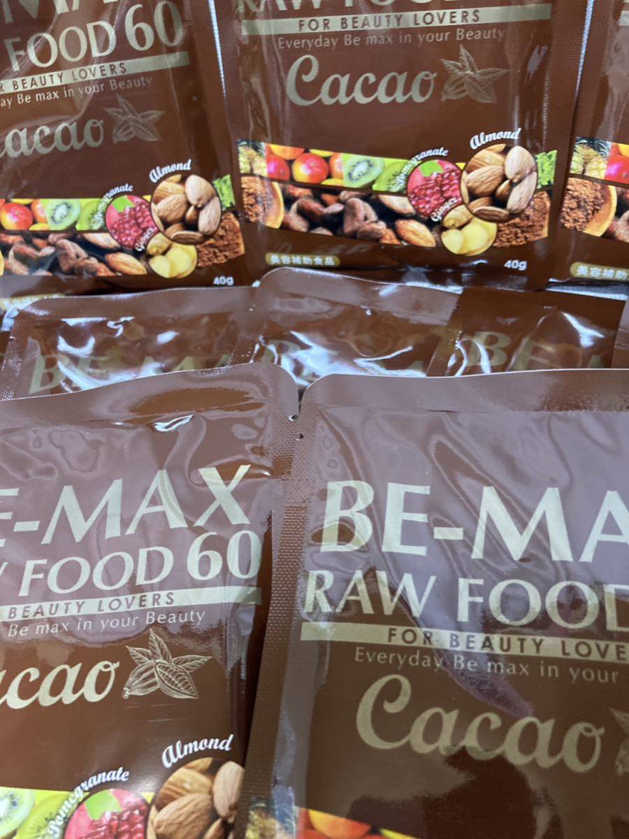 BE-MAX RAW FOOD60カカオ10袋 消費期限2024 11 20｜PayPayフリマ