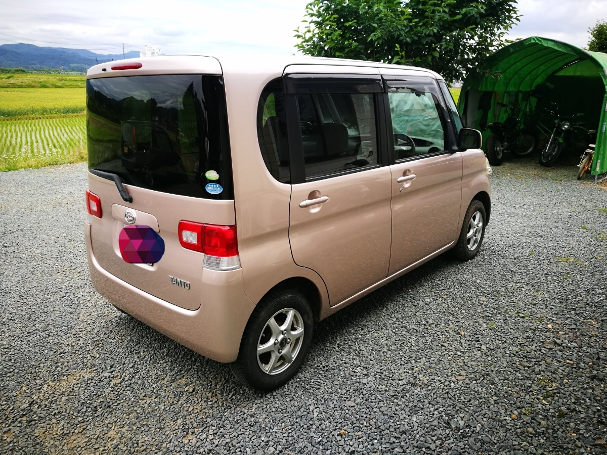  Daihatsu Tanto pink FF AT key free power sliding door vehicle inspection "shaken" 2 year attaching 