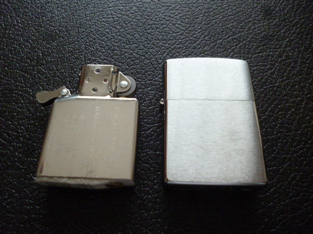 1996 ZIPPO #200 BRUSHED CHROME・ブラッシュ・クローム・プレーン・定番モデル・未使用_画像5