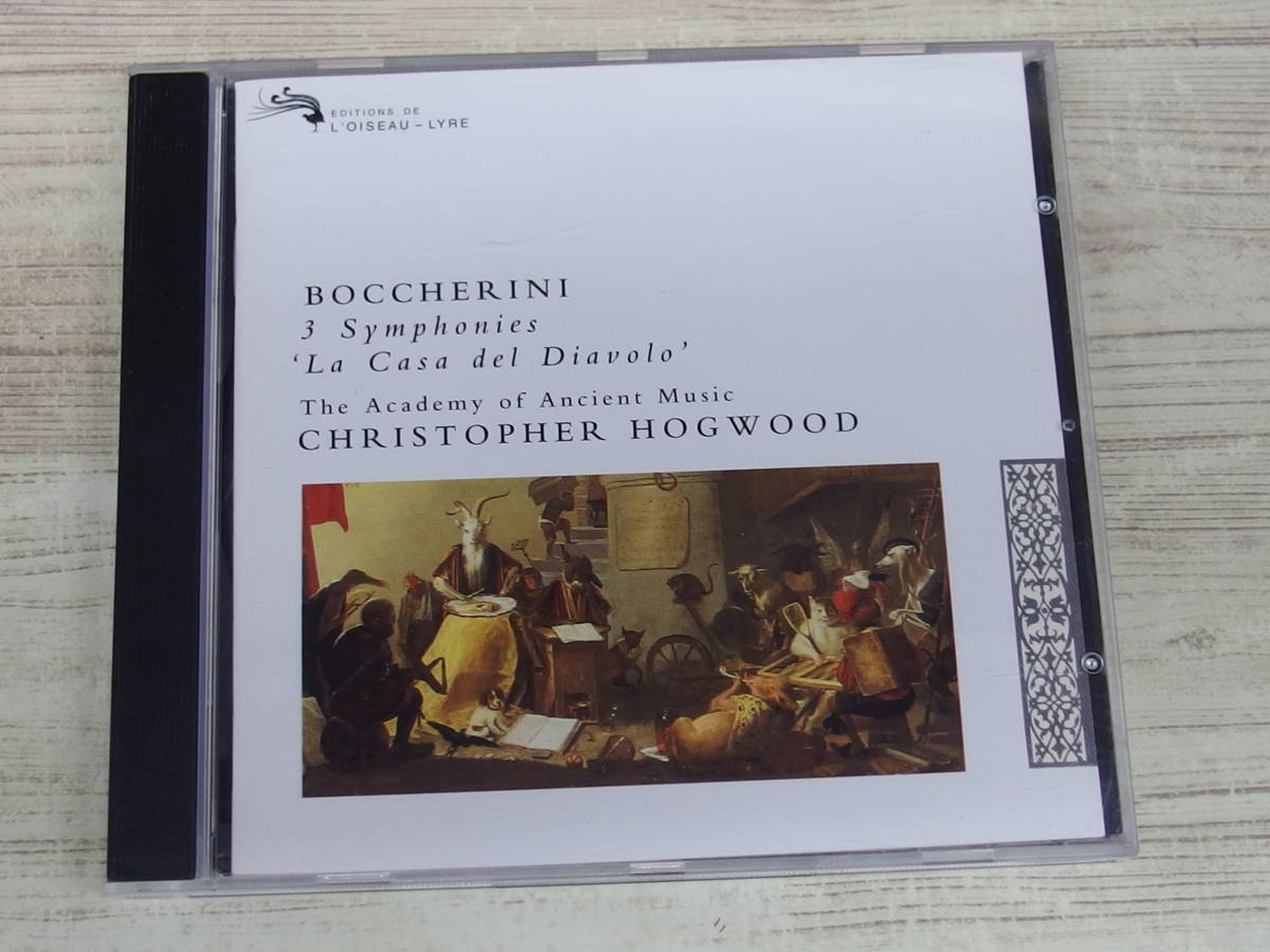 CD / Boccherini;3 Symphonies / Christpher Hogwood /『D12』/ 中古_画像1