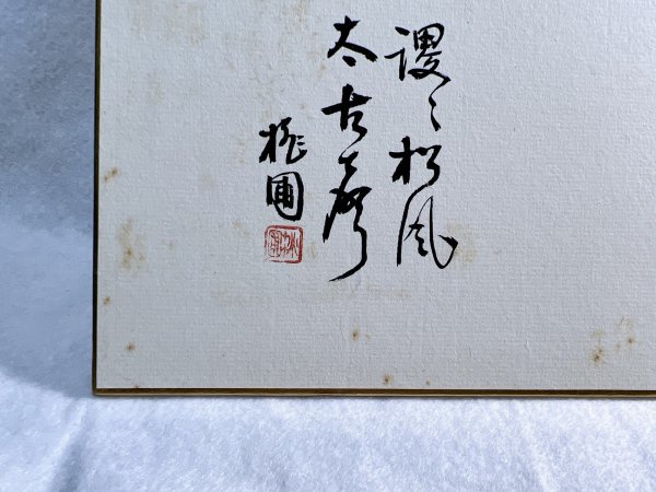 Yahoo!オークション - 色紙 南画 柴田桃圃 柴田昌年 13