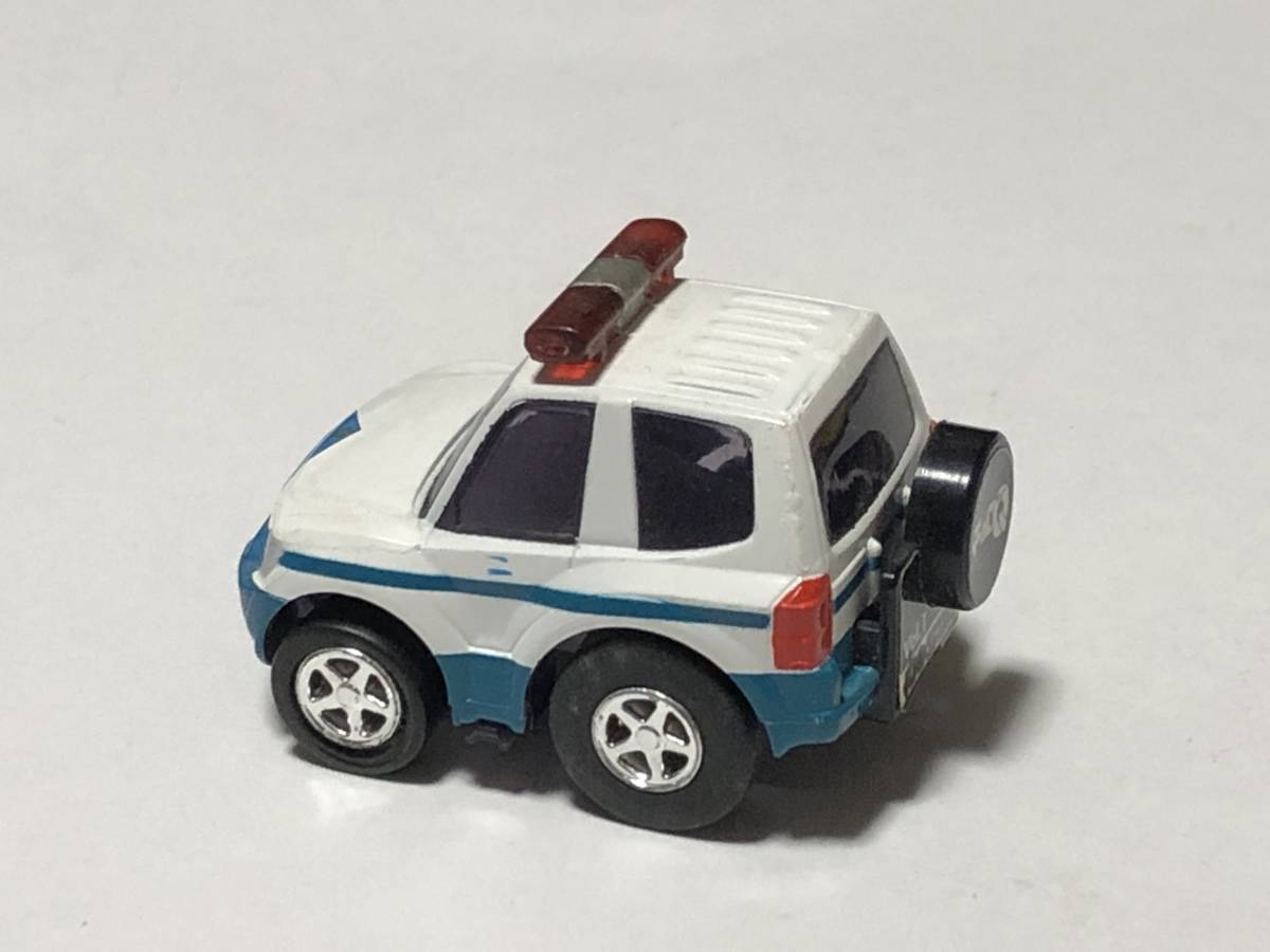 TAKARA CHORO-Q タカラ チョロQ ミツビシ パジェロ パトカー 高速道路 MITSUBISHI PAJERO タカラトミー_画像4