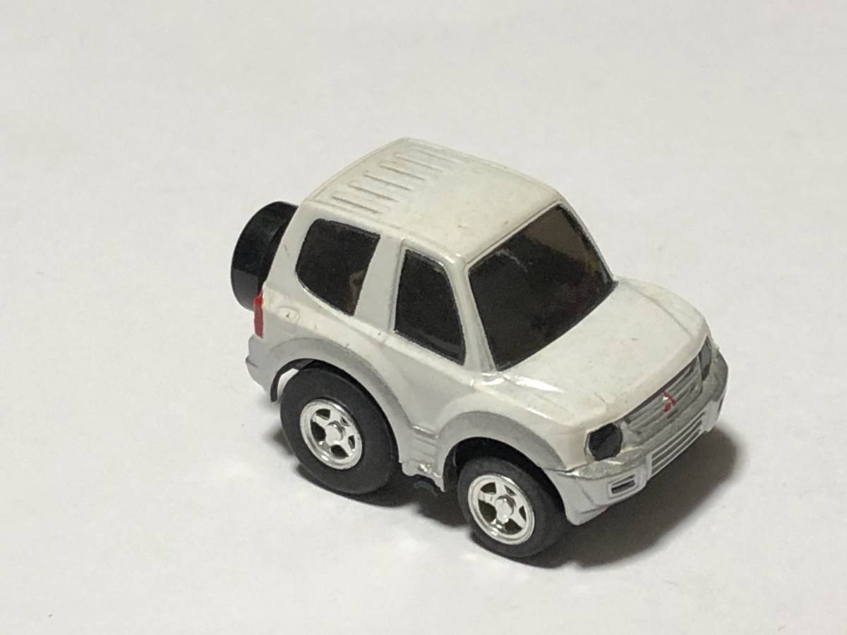 TAKARA CHORO-Q タカラ チョロQ ミツビシ パジェロ ホワイト MITSUBISHI PAJERO タカラトミー_画像2