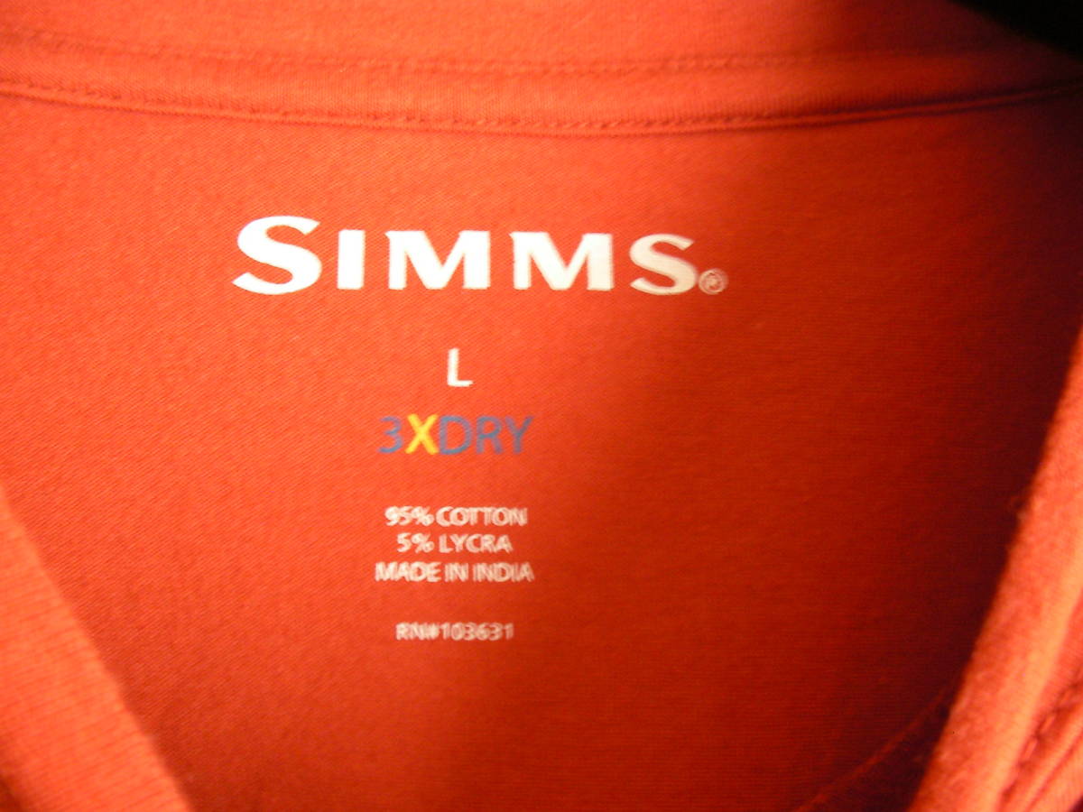 SIMMS(シムス)3XDRY Stretch Crewシャツ サイズUSL _画像6