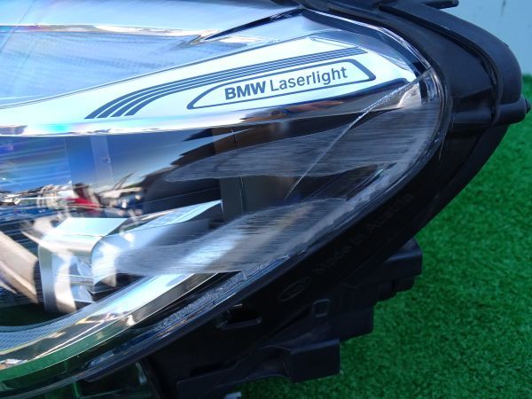 L1904vc BMW純正 7シリーズ G11/G12 LCI 後期 左 LEDレーザー光線ヘッドライト (6311 9450231) 7483251 ジャンク品_画像2