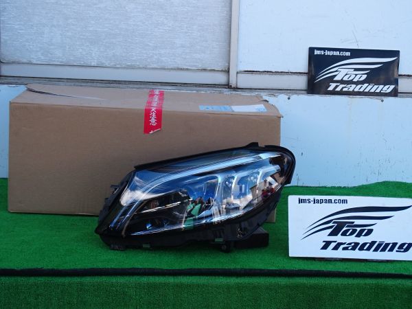 L1898vc ベンツ純正 Cクラス W205/S205/C205 後期 左 マルチビーム LED ヘッドライト A2059064306 適合確認可能の画像1