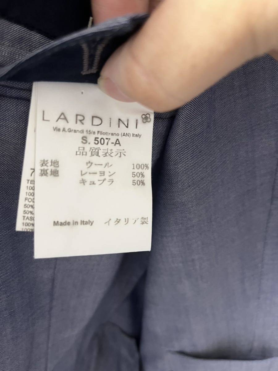 激安先着 ラルディーニ シャンブレー 3ピース スーツ 定価15万円