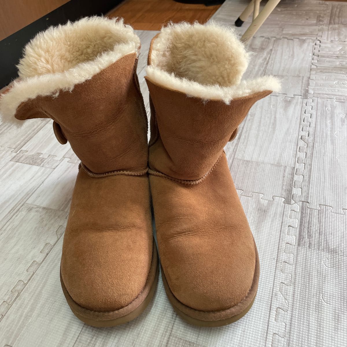 UGG ムートンブーツ アグチェスナット！！３回使用！！お値下げ！！