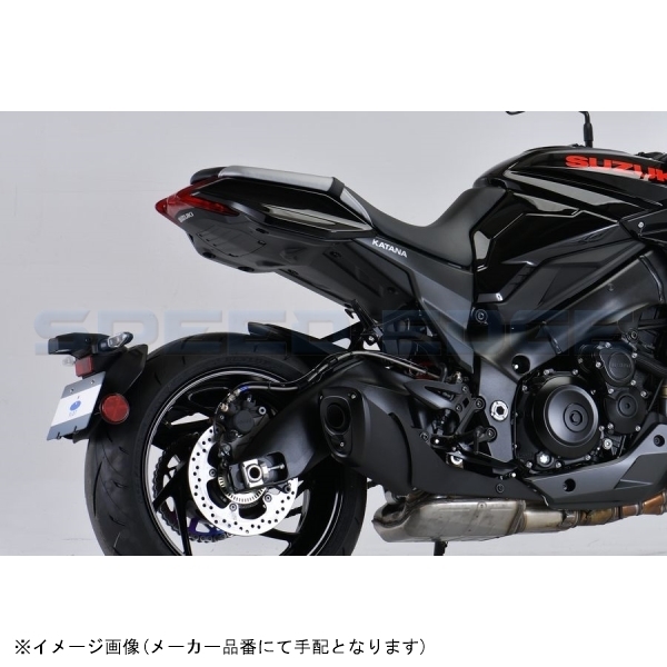 SWAGE-LINE PRO スウェッジラインプロ BTPB549R リアブレーキホースキット ブラックスモークコーティング KATANA 19_画像2