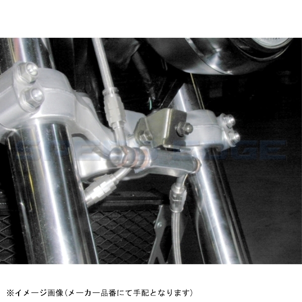 SWAGE-LINE PRO スウェッジラインプロ STP157FT フロントブレーキホースキット クリアコーティング CB1300SF 01-02_画像3