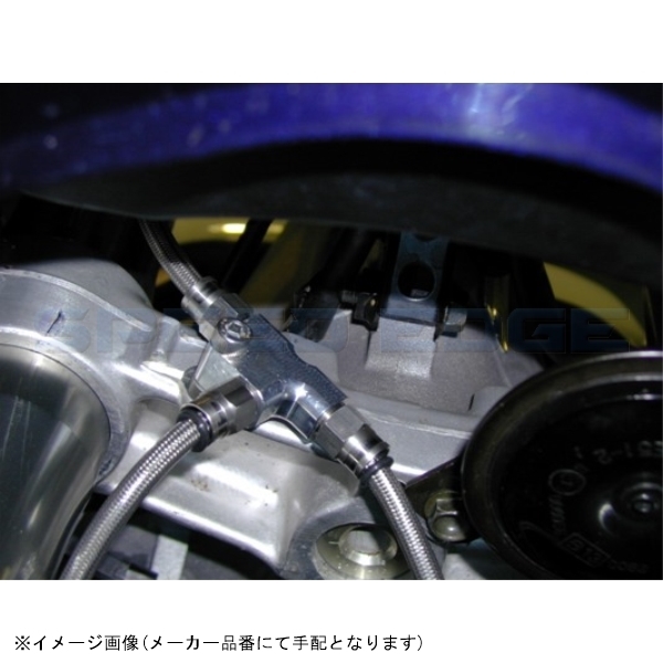 SWAGE-LINE PRO スウェッジラインプロ STPB126FT フロントブレーキホースキット ブラックスモークコーティング CBR954RR 02-03_画像2