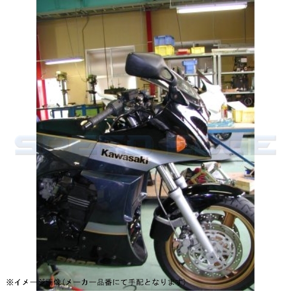 SWAGE-LINE PRO スウェッジラインプロ SAPB713FT フロントブレーキホースキット ブラックスモークコーティング GPZ900R A12-16 99-03_画像2