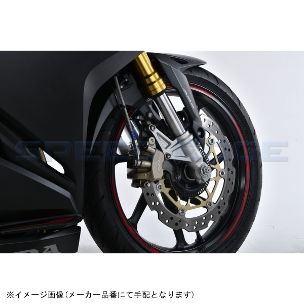 SWAGE-LINE PRO スウェッジラインプロ BTP0037FS フロントブレーキホースキット クリアコーティング CBR250RR ABS 17-19_画像4