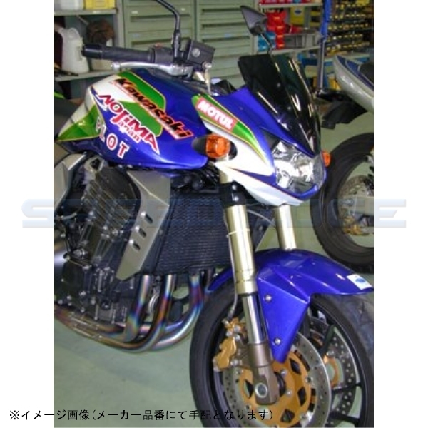 SWAGE-LINE PRO スウェッジラインプロ STPB709FT フロントブレーキホースキット ブラックスモークコーティング Z1000 03-06_画像2