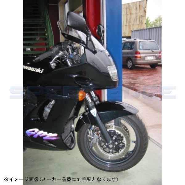 SWAGE-LINE PRO スウェッジラインプロ STPB673FB フロントブレーキホースキット ブラックスモークコーティング GPZ1100 95-96_画像2