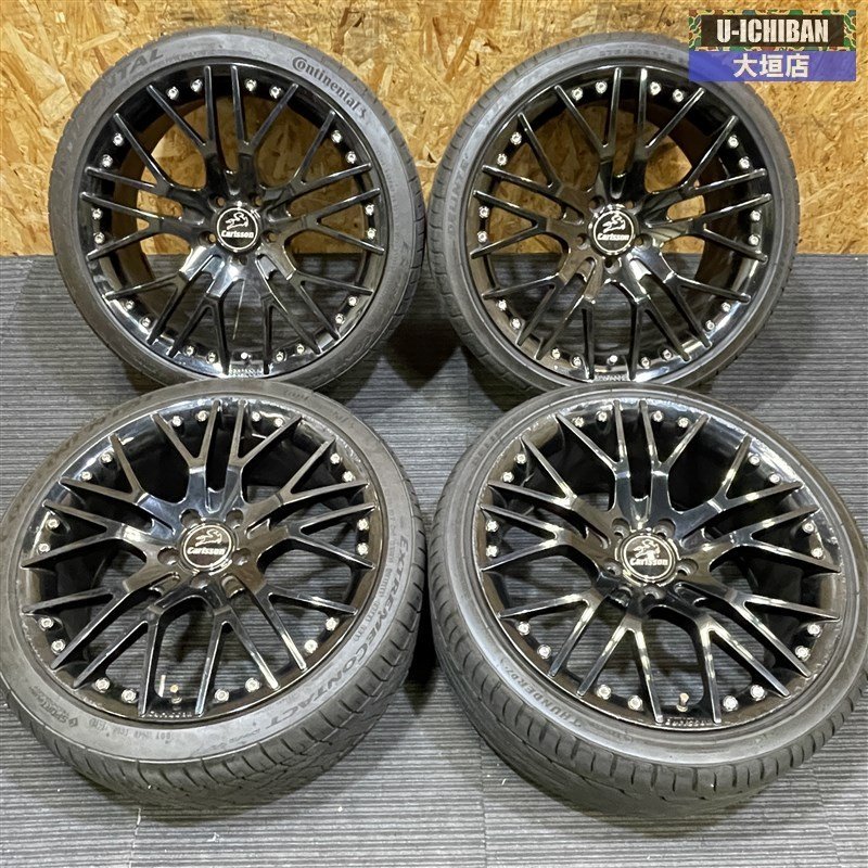 BENZ ベンツEクラス W212等 カールソン1/10X 19インチ 8.5J +45 9.5J +50 5H 112 ブラック 245/35R19 275/30R19 002_画像1