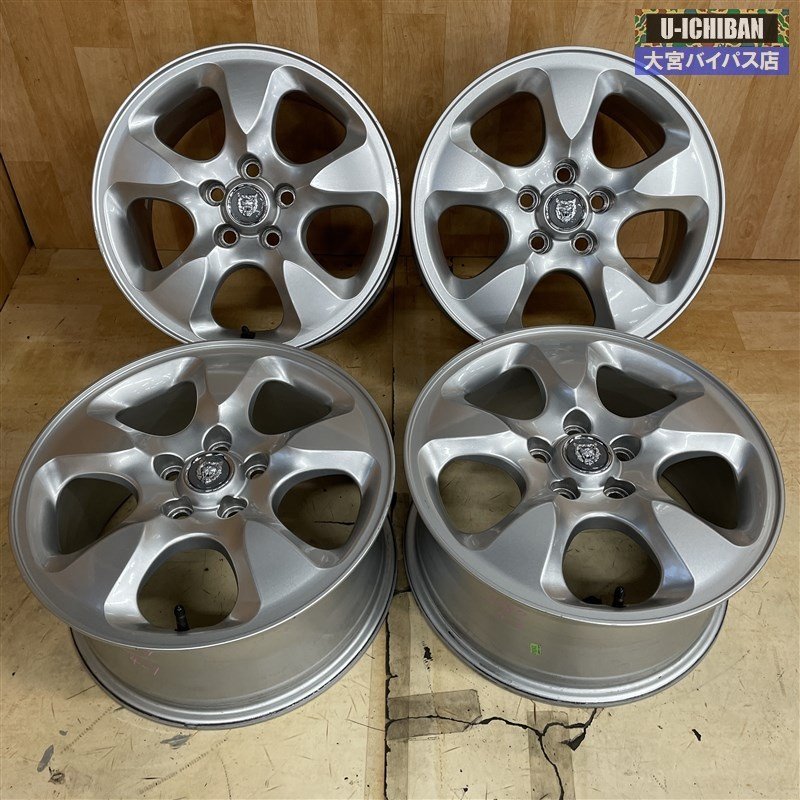 ジャガー タイプS 純正 16インチ 7.5J +60 5H 108 ホイールのみ ジャガー タイプS 純正 16インチ 7.5J +60 5H 108 ホイールのみ