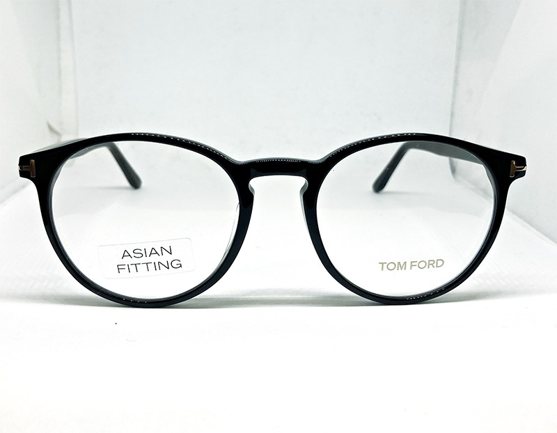 TOM FORD 正規品 眼鏡フレーム FT5524-F-001 黒縁 ブラック ボストン 新品 トムフォード アジアンフィット 度付き加工可_画像3