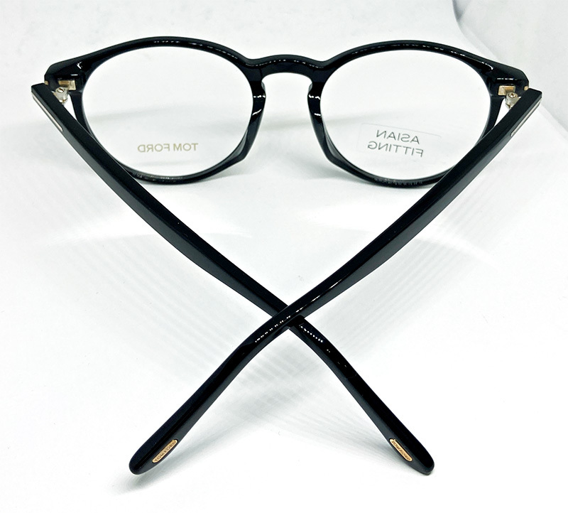 TOM FORD 正規品 眼鏡フレーム FT5524-F-001 黒縁 ブラック ボストン 新品 トムフォード アジアンフィット 度付き加工可_画像5