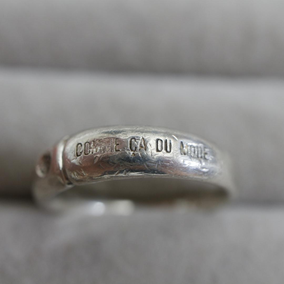[ анонимность рассылка ] Comme Ca Du Mode кольцо кольцо серебряный 3.9g 12.5 номер 
