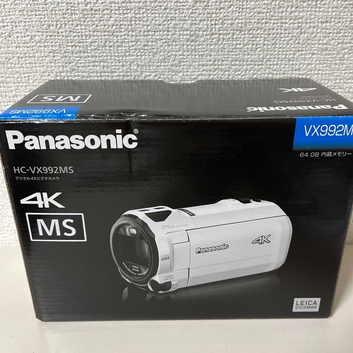 店頭展示品 Panasonic 4Kビデオカメラ HC-VX992MSTJ ブラウン