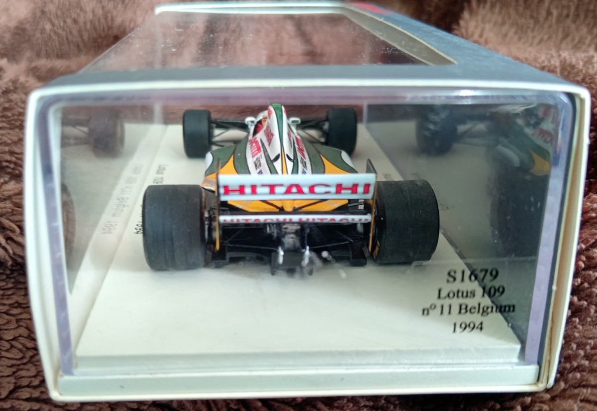スパークモデル 1/43 ロータス・109・無限 1994 ベルギーGP フィリップ.アダムス spark Philippe.Adams Lotus・MUGEN 1994 Belgium GP_画像8