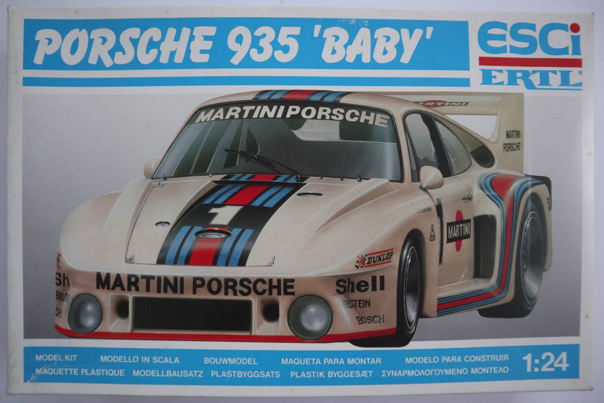 ESCI ERTL エッシー アーテル 1/24 No.3069 PORSCHE 935 'BABY' マルティー二ポルシェ 935 イタリア製 未組立品 当時物 絶版品 現状品