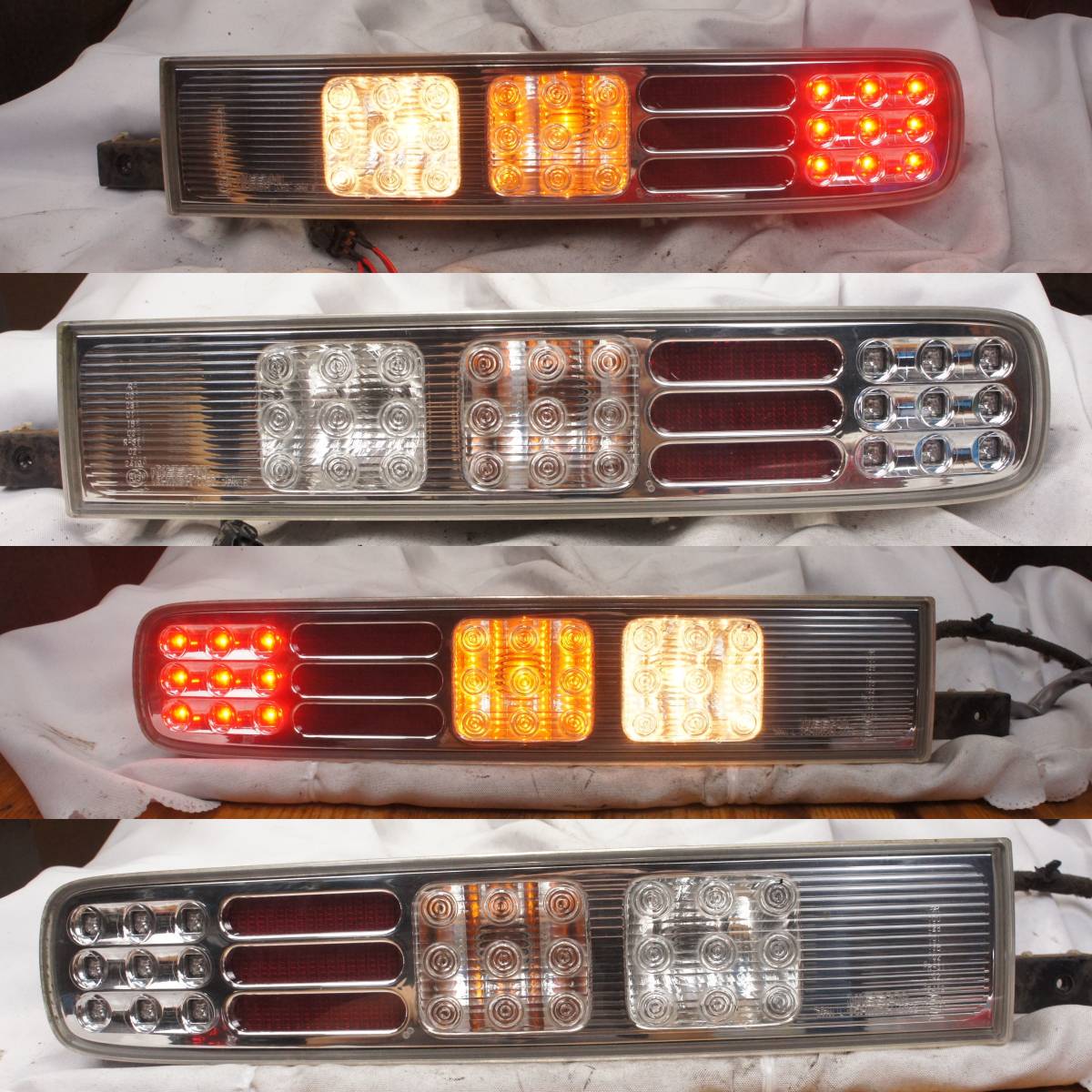 点灯OK テールランプ LED 左右セット Z12 YZ11 BZ11 YGNZ11 BNZ11 キューブ 後期 運転席 R 助手席 L テールレンズ D052 日産 純正 @3290s_発送:お支払後24時間以内(最大36時間)