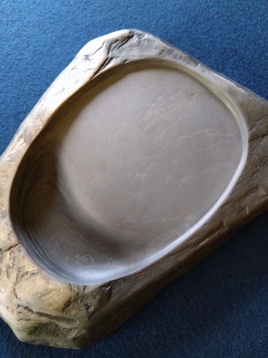 和硯 銘石 高島 虎斑石 福井泰石 作 22×17×2 5cm 鋒鋩極上 石紋 和硯 銘石 高島 虎斑石 福井泰石 作 22×17×2 5cm 鋒鋩極上 石紋