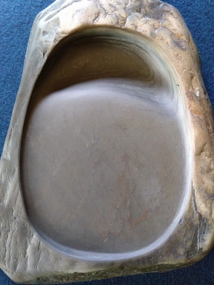 和硯 銘石 高島 虎斑石 福井泰石 作 22×17×2 5cm 鋒鋩極上 石紋 和硯 銘石 高島 虎斑石 福井泰石 作 22×17×2 5cm 鋒鋩極上 石紋