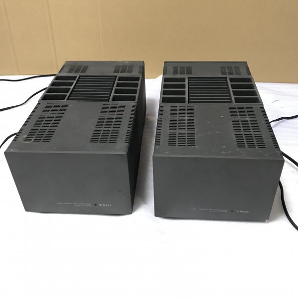【お1人様1点限り】 ★ ★ 2台セット ジャンク扱い L-07MII モノラルパワーアンプ TRIO トリオ その他 【お1人様1点限り】 ★ ★ 2台セット ジャンク扱い L-07MII モノラルパワーアンプ TRIO トリオ その他