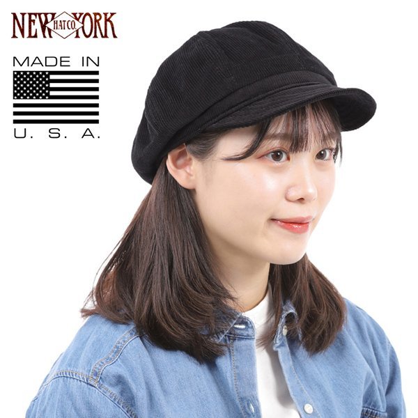 【サイズ M】ニューヨークハット NEW YORK HAT コーデュロイ キャスケット Corduroy Spitfire #9023 MADE IN USA メンズ アメリカ製 帽子