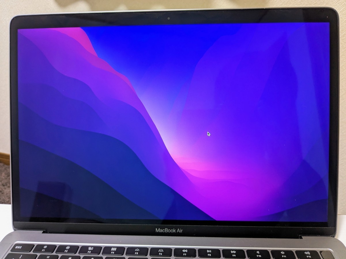 １円出品】 Apple MacBook Air 2018 スペースグレイ Core i5 128GB