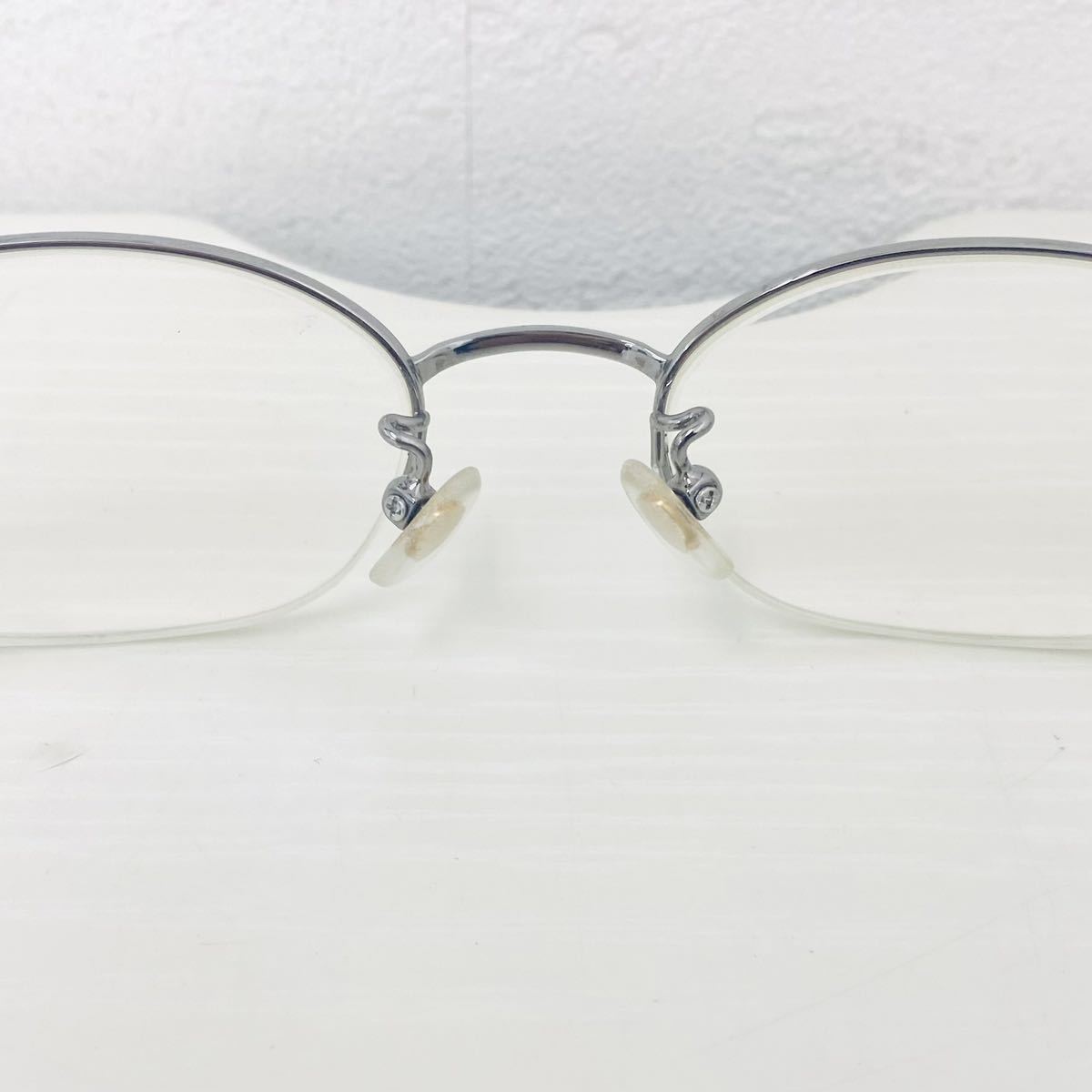 119 SPUTNIK スプートニク メンズメガネ メガネ 眼鏡 めがね メガネフレーム 度入り 50□19-140 Ti-P/NT ハーフリム オーバルNK_画像5