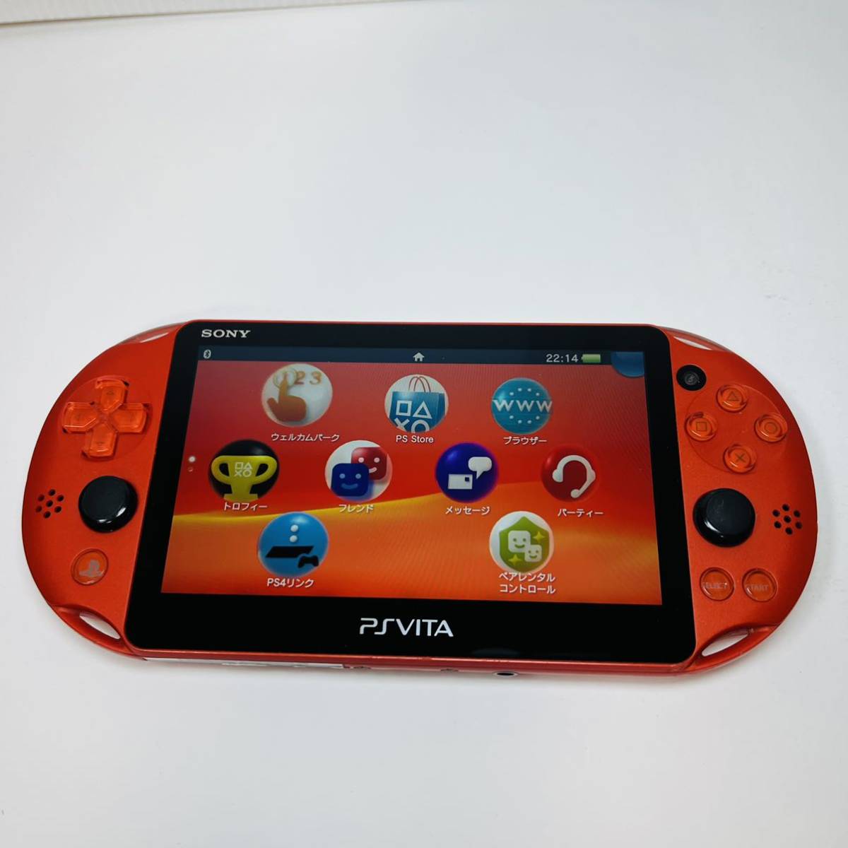 季節のおすすめ商品 PS Vita オレンジ SONY Vita ネオンオレンジ