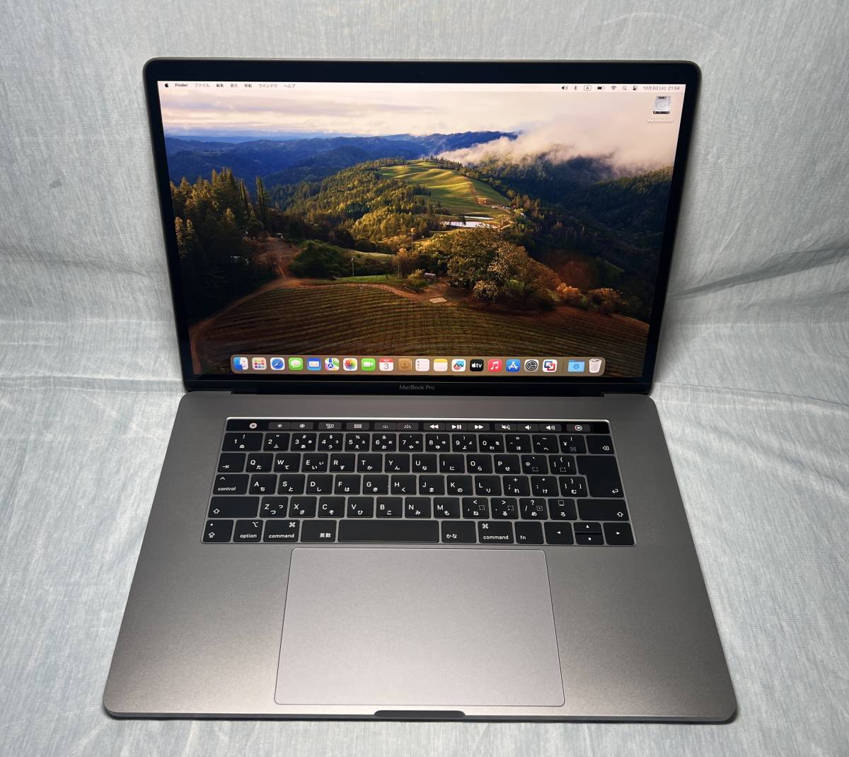 新作モデル Ventura macOS (2019-TouchBar) A2159 Pro MacBook Apple