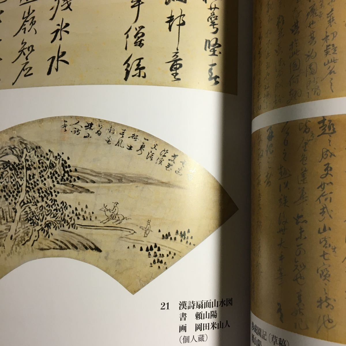 中国美術］書画 上海美術館蔵（中国明・清書画扇面名作百選) 文人画家 