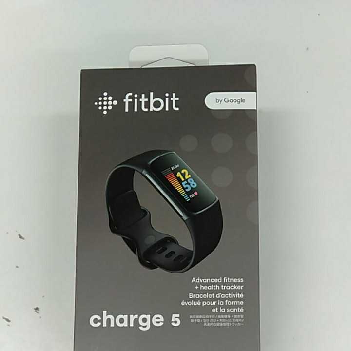 Suica対応】Fitbit Charge 5 トラッカー ブラック/グラファイト [最大7