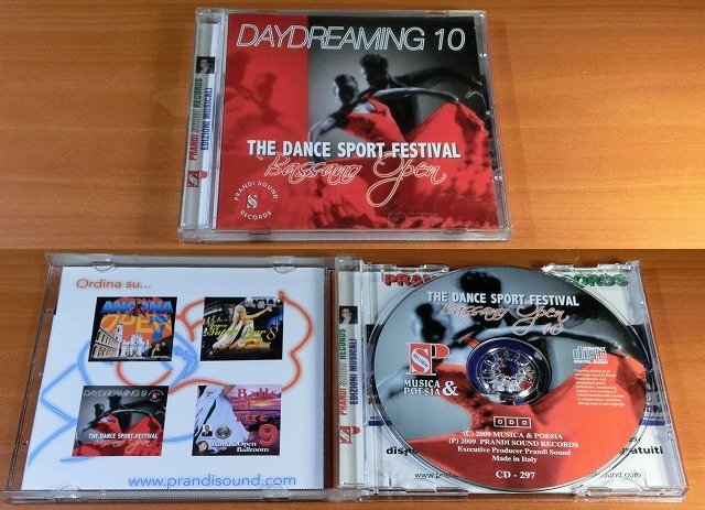 Bassano Open 10 /Daydreaming /Prandi 【社交ダンス音楽ＣＤ】#N513_画像2