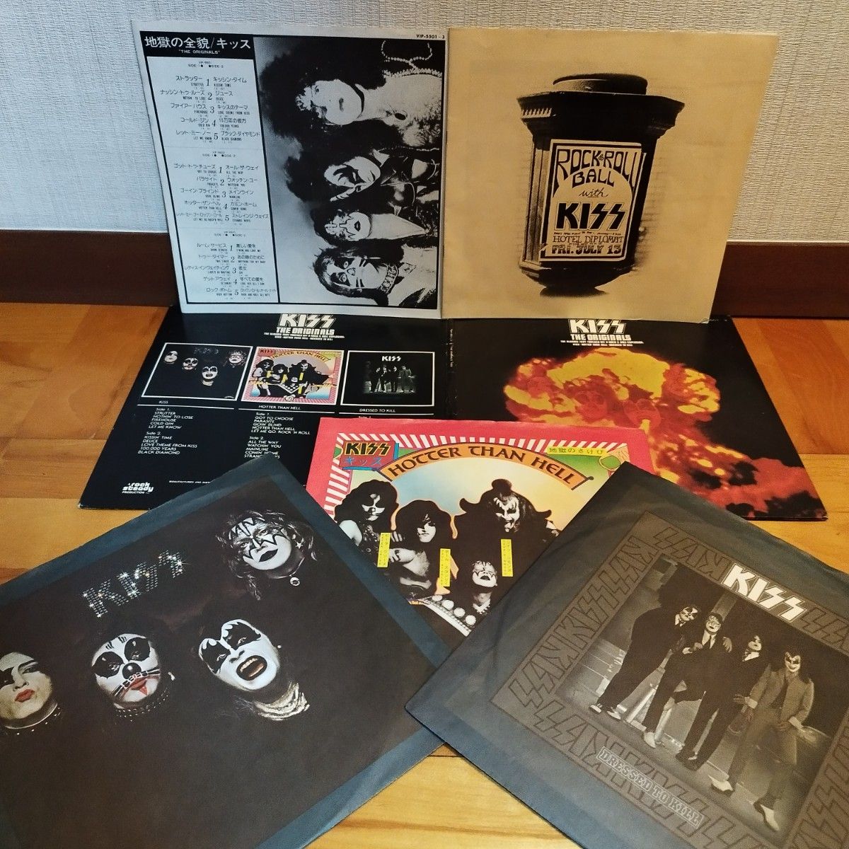 KISS／地獄の全貌 (The Originals)／キッスLPレコード3枚組