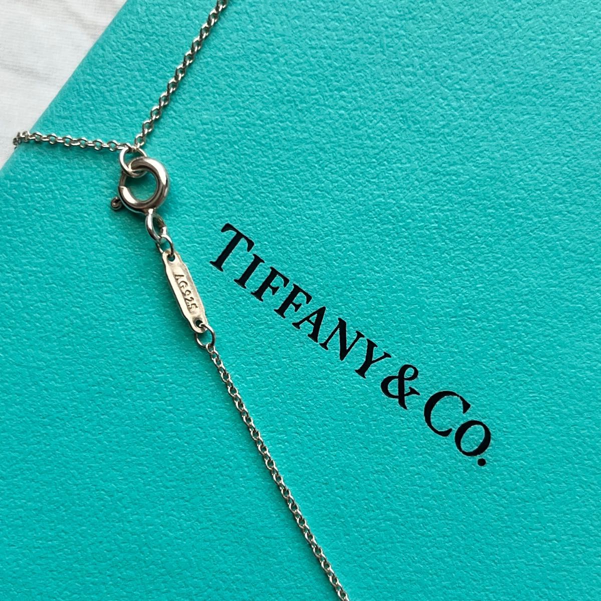 最終価格　美品　Tiffany&Co Tスマイル　スモール　シルバー