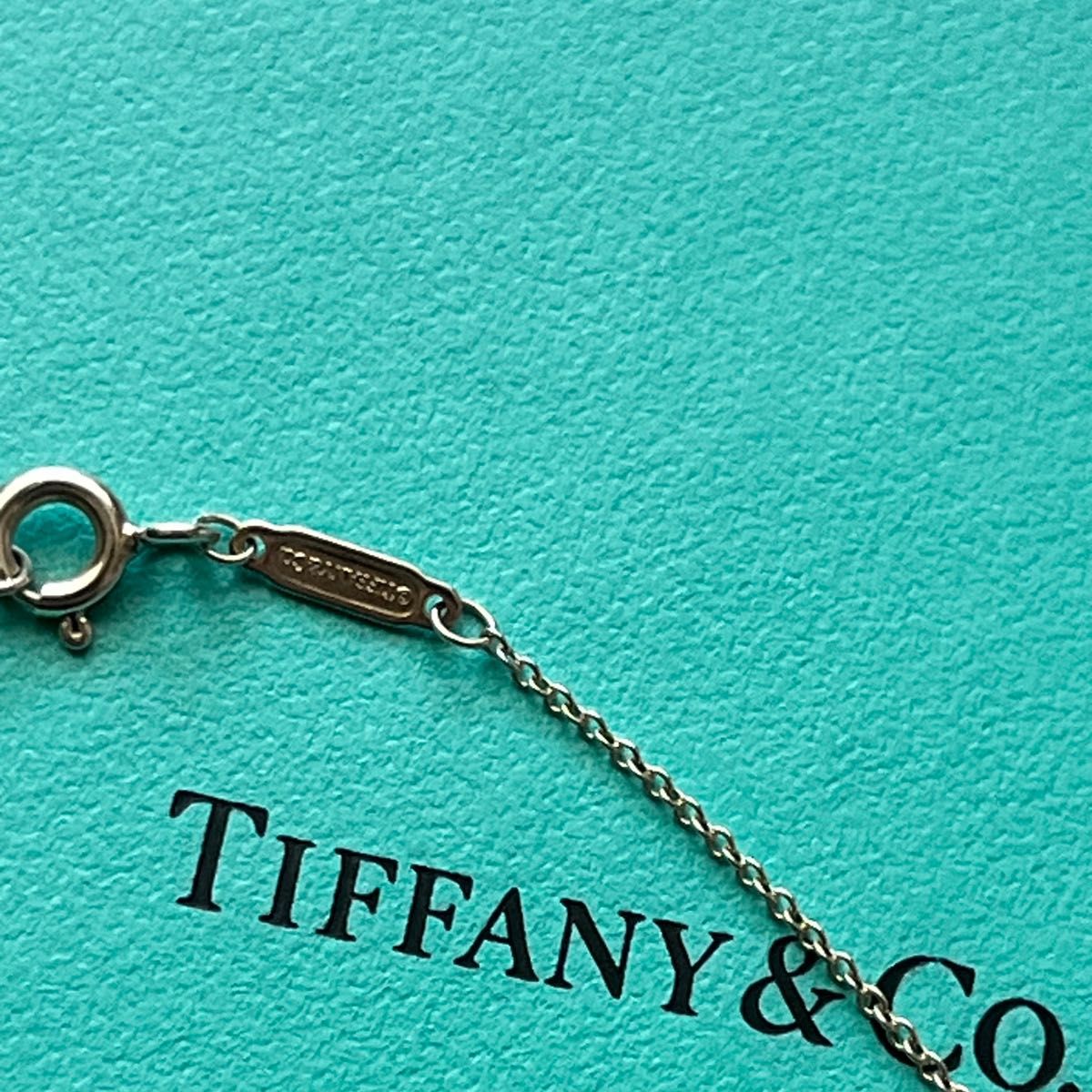 最終価格　美品　Tiffany&Co Tスマイル　スモール　シルバー