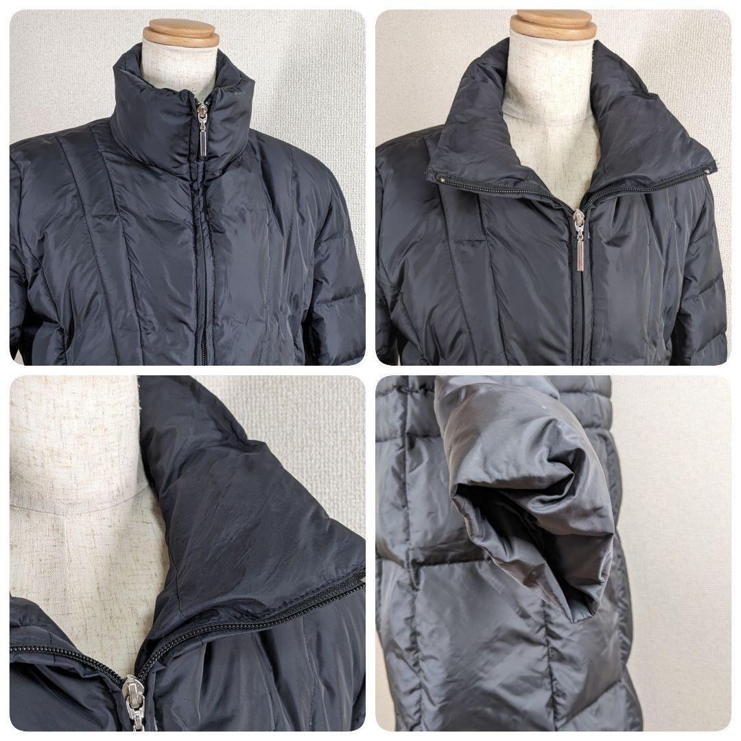 【セオリー】ダウンコート 4 XL 黒 レディース アウター ロング丈 ロングコート ダウンジャケット