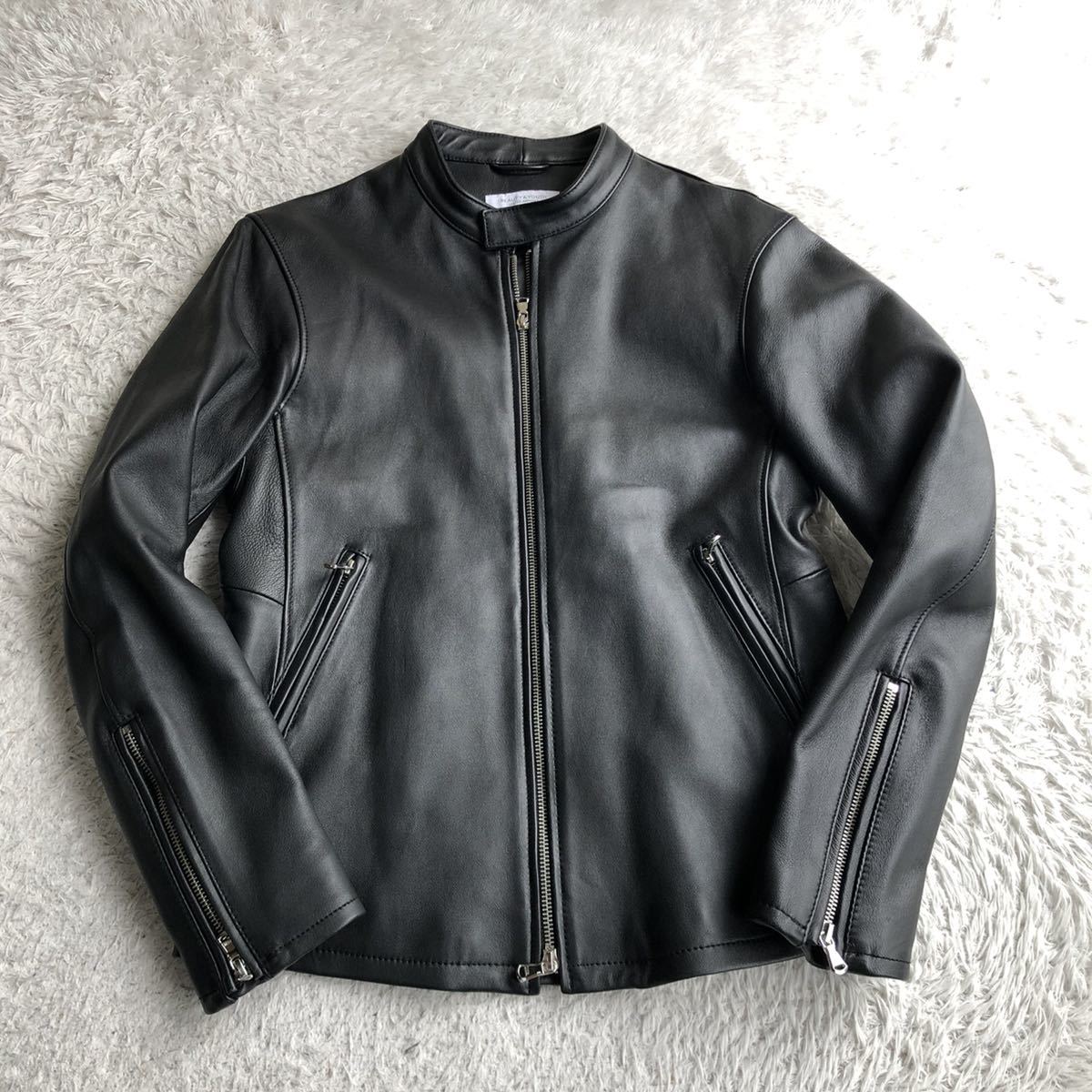 着用数回の極美品】 ユナイテッドアローズ レザー ジャケット