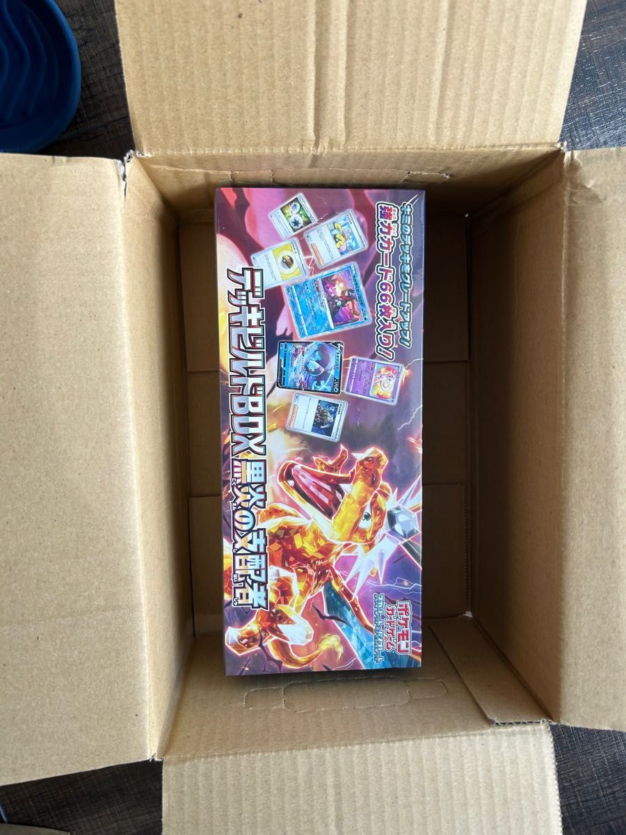 ポケモンカードゲーム スカーレット&バイオレット デッキビルドBOX 黒炎の支配者シーリング付き