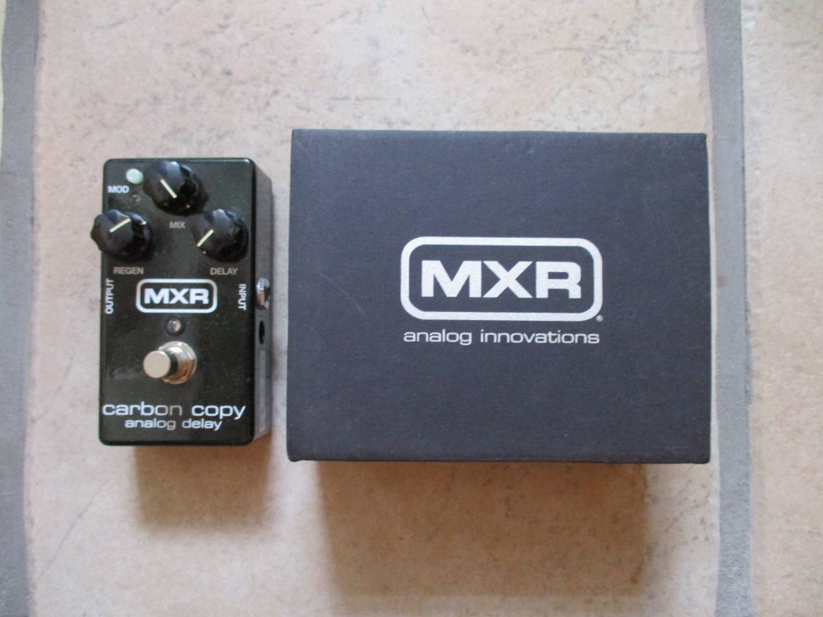 MXR / M169 Carbon Copy Analog Delay アナログディレイ 箱 取説付
