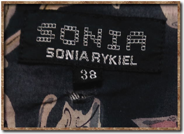 ☆SONIA RYKIEL　ソニアリキエル　ユーズド加工黒デニムジャケット☆_画像5